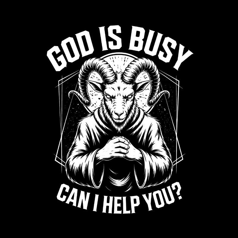Goat Deity Prayer: God Is Busy
