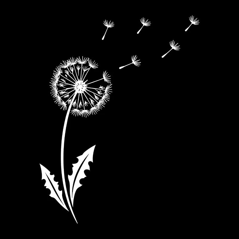 Dandelion - Minimalist Nature Design