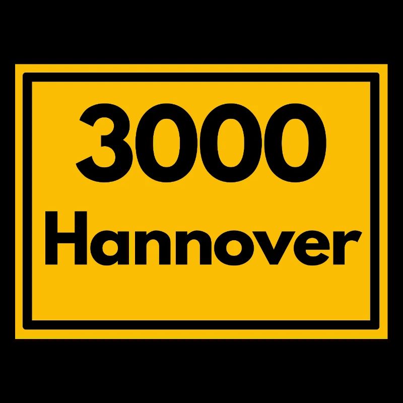 ALTE POSTZIP CODE RETRO 3000 HANNOVER - Messe