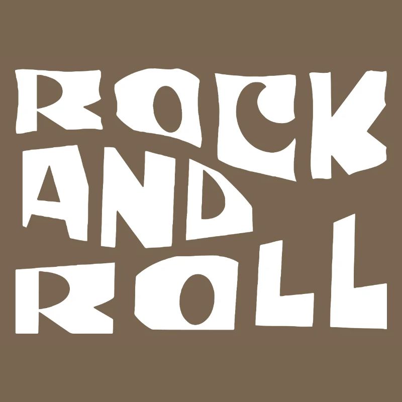Rock and Roll Retro Typography
