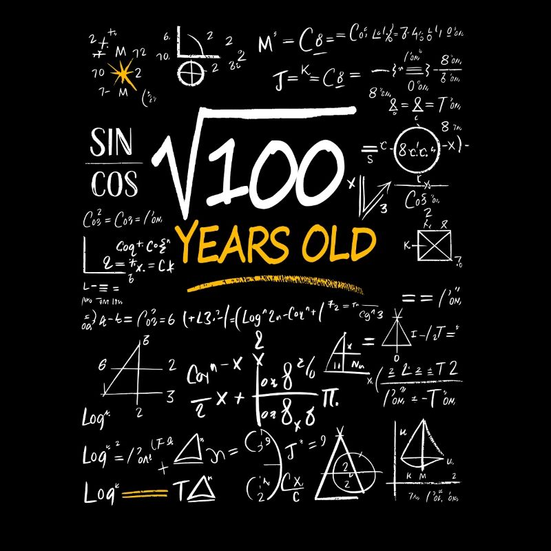 10 Years Birthday Math Formulas Funny