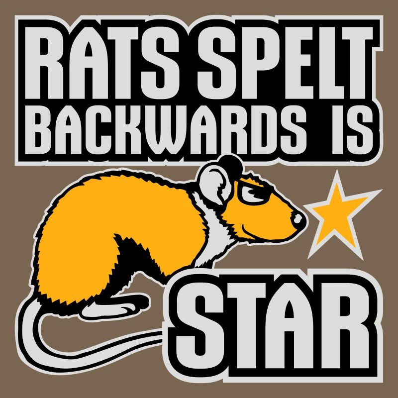 Rats Spelt Backwards Is Star Lustiger Ratte Spruch