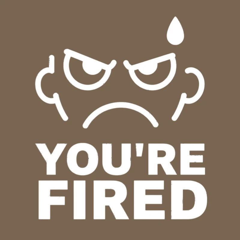 Angry Face Fired
