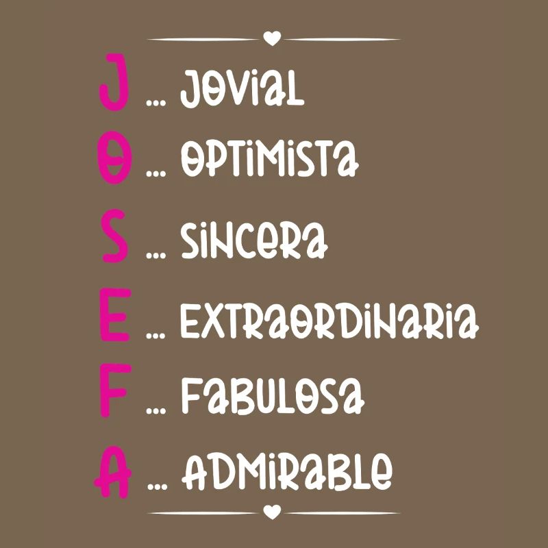 Josefa Personalized Gift