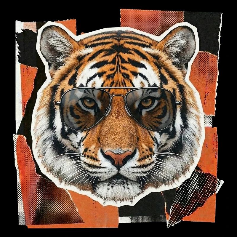 Tiger Sunglasses Risography