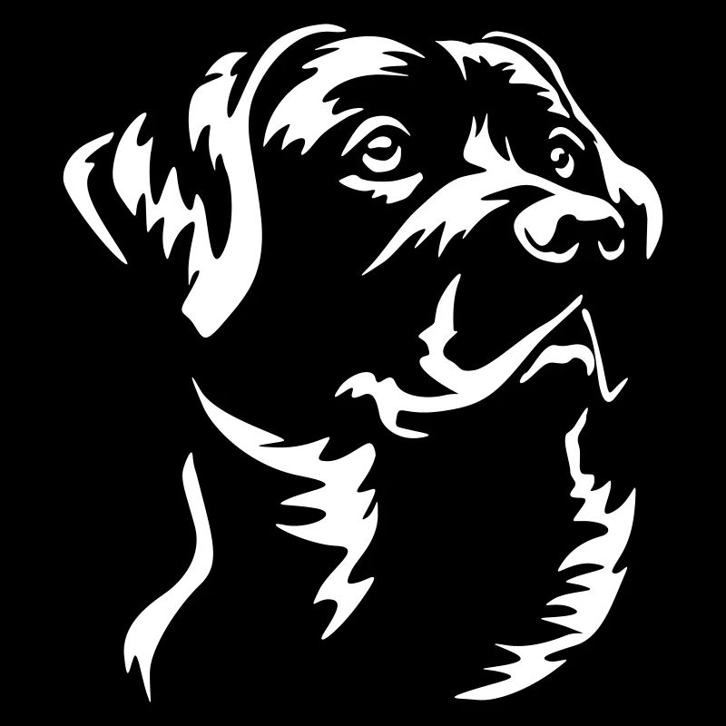 Labrador Head "Black Edition"