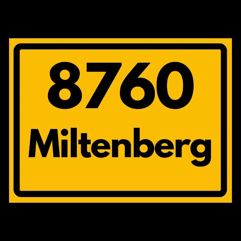 OLD POSTCODE ZIP CODE RETRO 8760 MILTENBERG HEIMAT