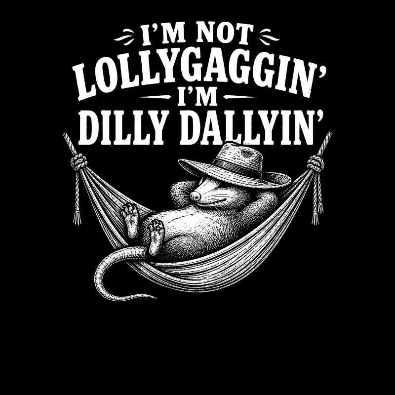 I'm not dawdling, I'm a dreamy op