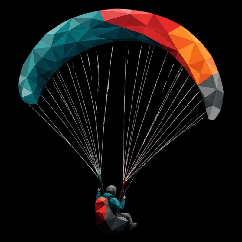 Geometric Paraglider Panodesign