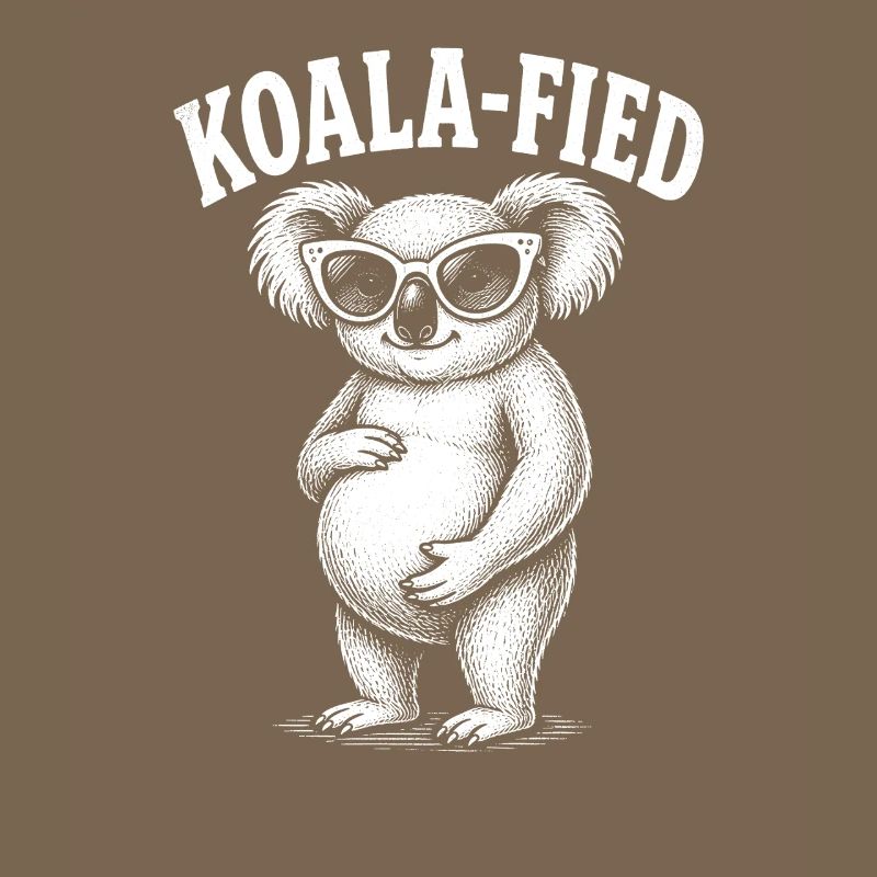 Mère de koala enceinte – Grossesse de koala mignon