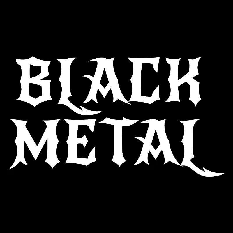 Conception du logo Black Metal