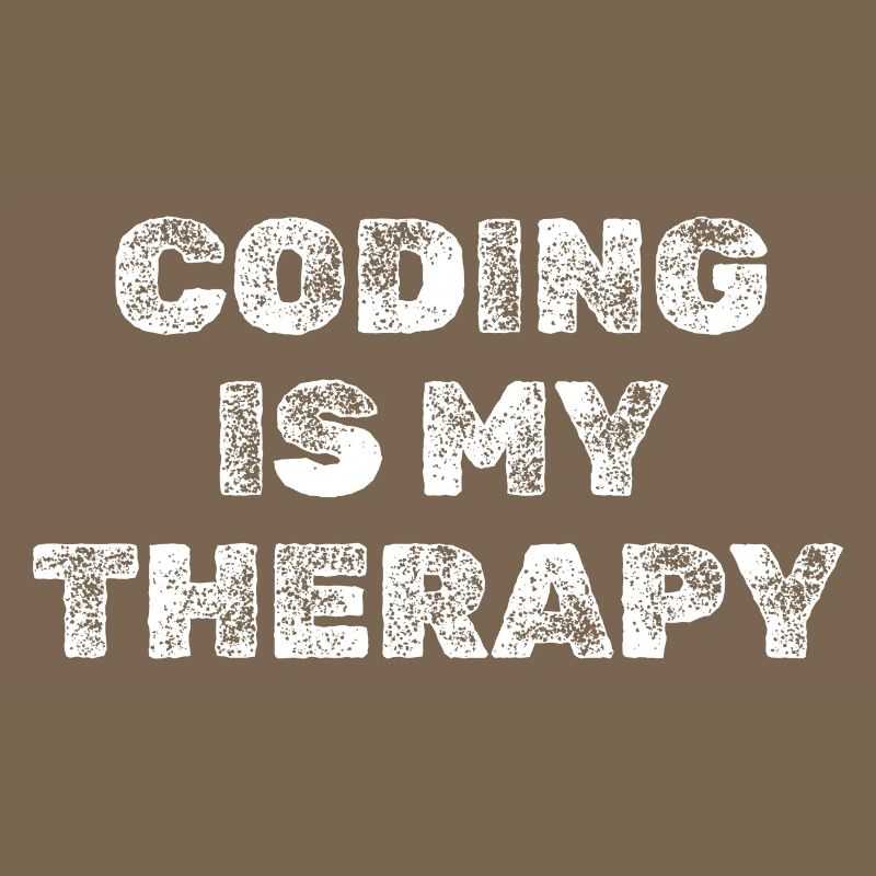 Le codage, c’est ma chemise de programmeur de thérapie