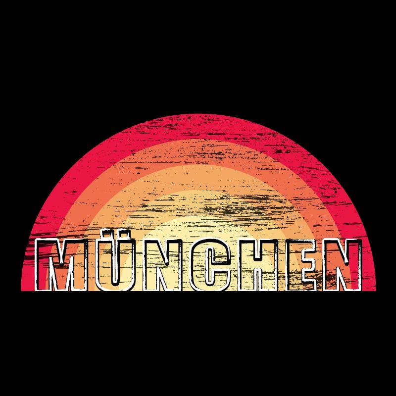 Munich - Vintage Logo - Sunset MUNICH