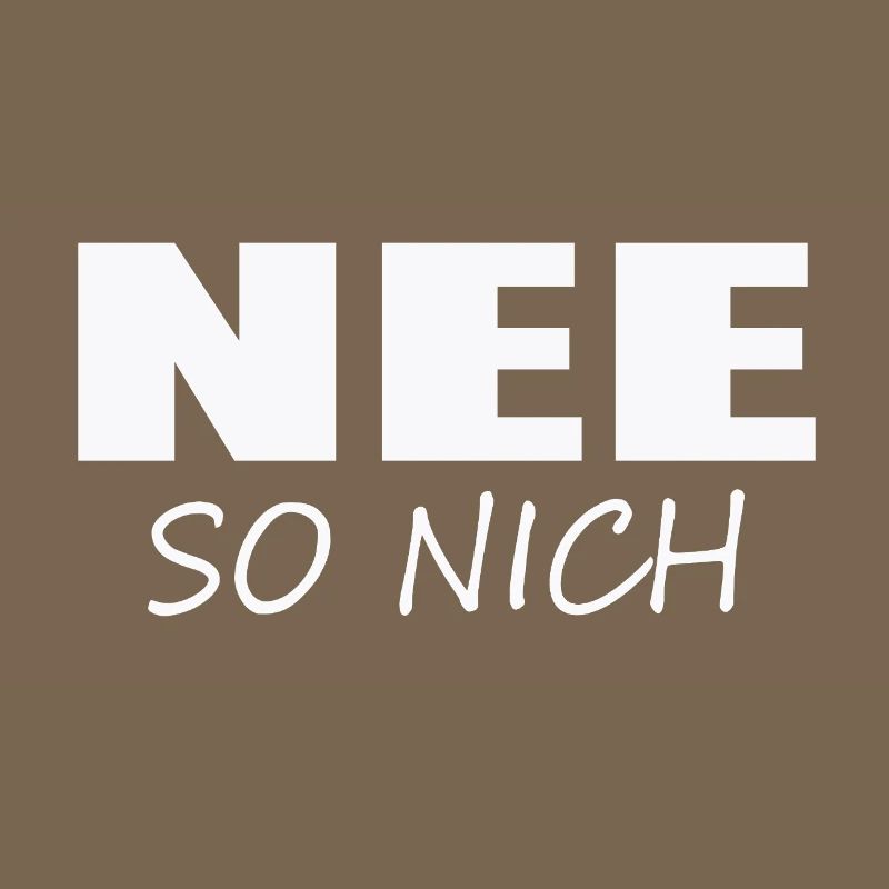 NON, PAS COMME ÇA