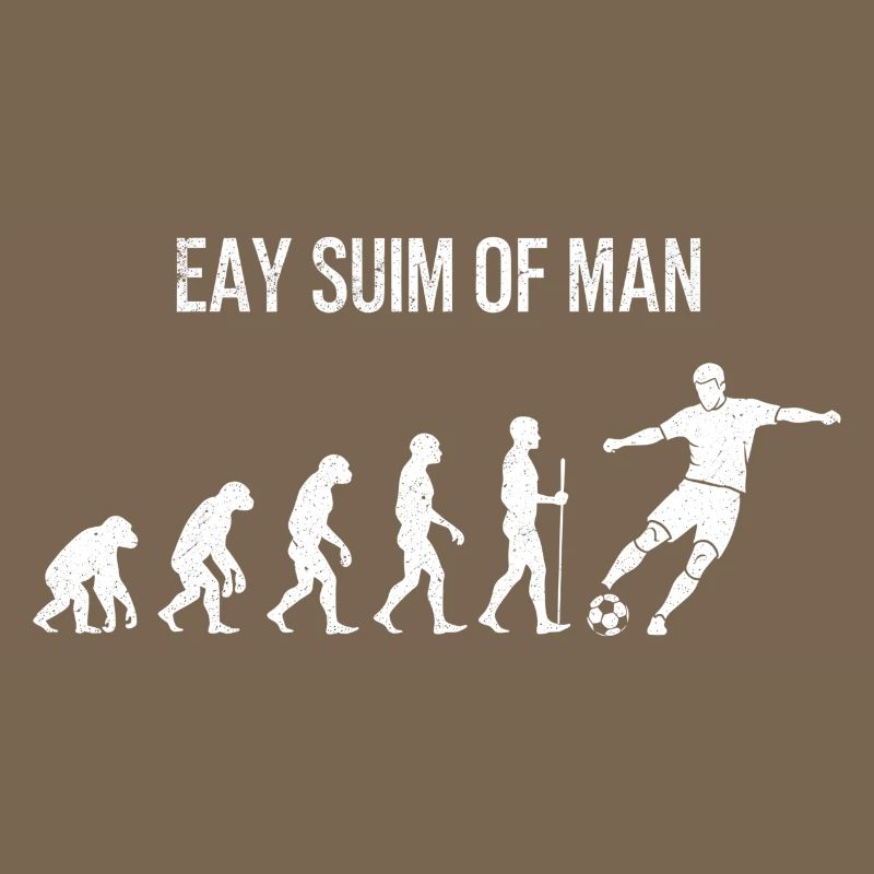 Soccer Evolution - Retro Soccer Player Design