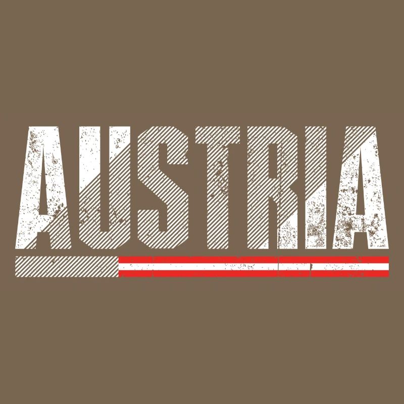 Austria Bold Distressed Flag