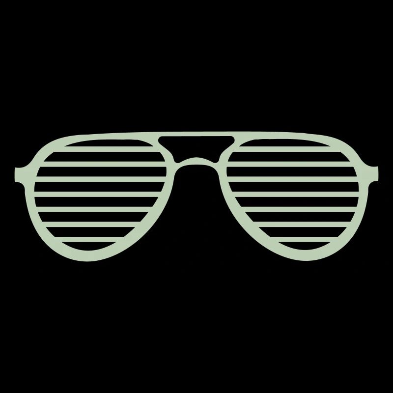 Retro Stripe Sunglasses