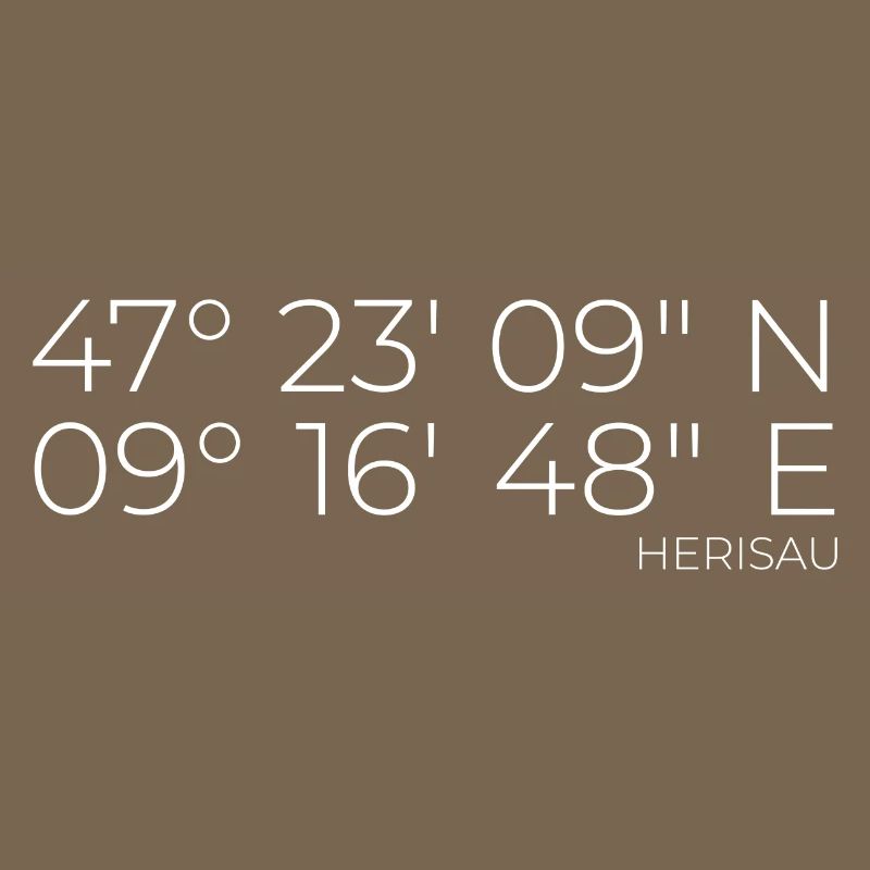 coordinates Herisau Appenzell Ausserrhoden