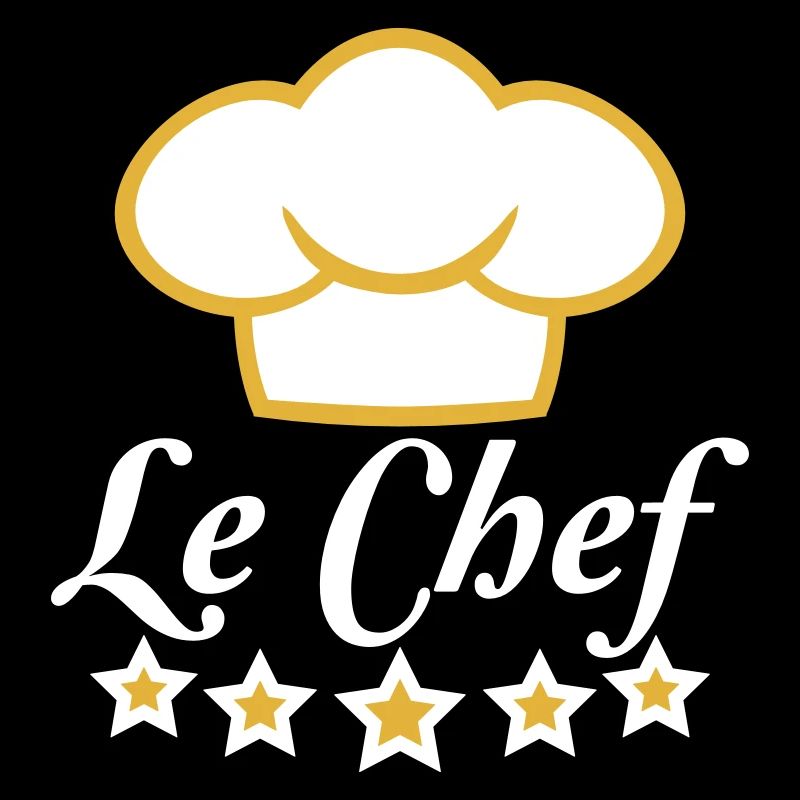 Le Chef toque de chef de cuisine 5 étoiles