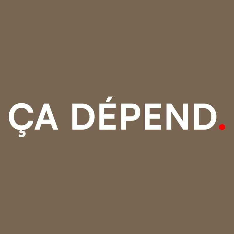 IT DEPENDS. Minimal Humor Expression