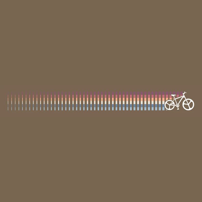 Gradient Barcode Sunset