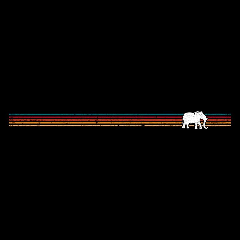 Éléphant rétro