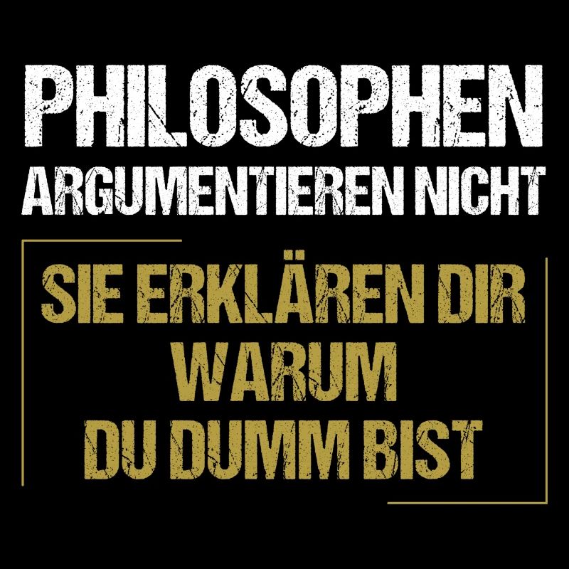 Les philosophes ne discutent pas