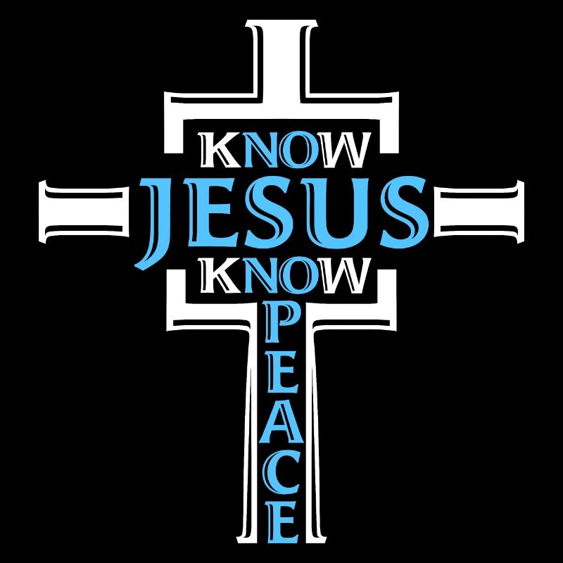 Know Jesus Know Peace No Hate Christian Bible Love