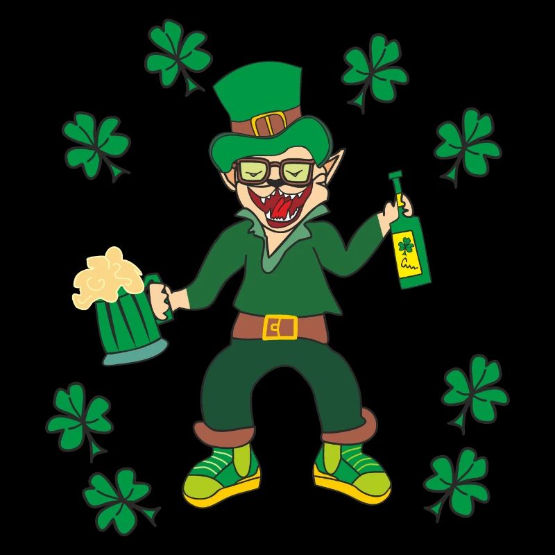 Funny leprechaun