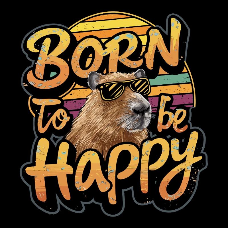 Capybara - Né pour être heureux