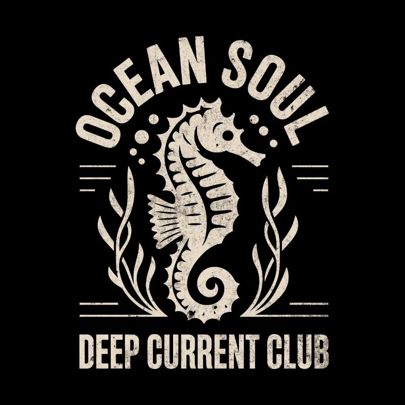 Conception d’hippocampe Ocean Soul
