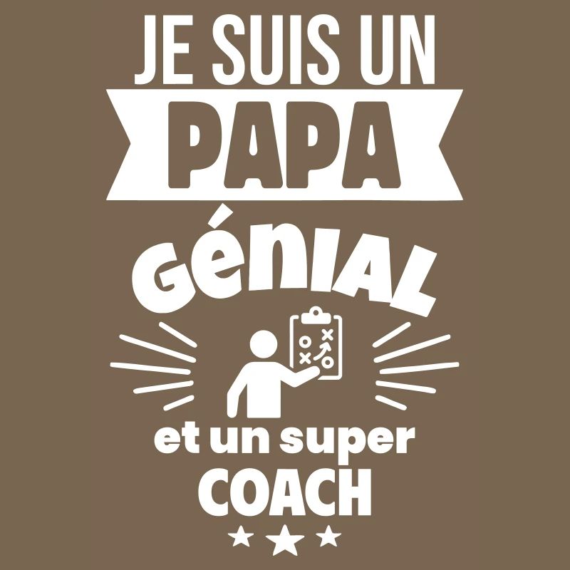 Papa génial & coach – idée fête des pères