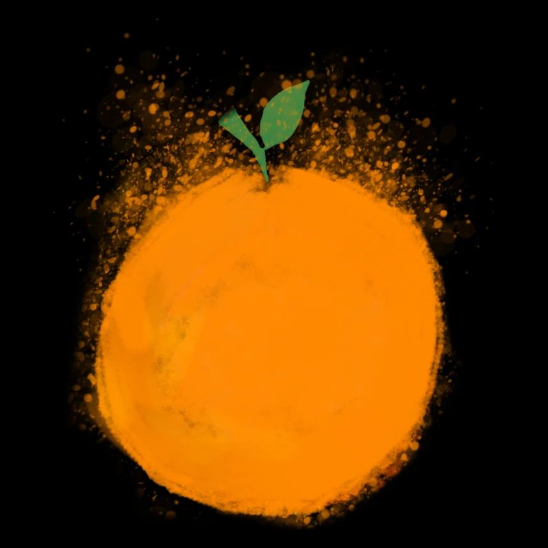 Orange Fruit Fruits végétalien
