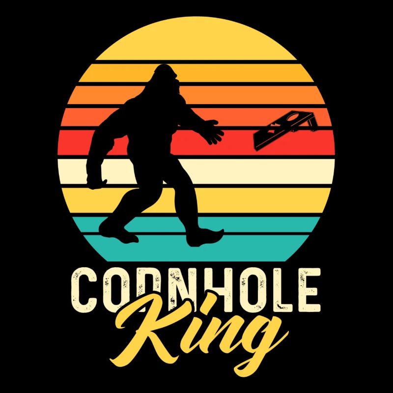Cornhole King Sasquatch Bags Toss Game