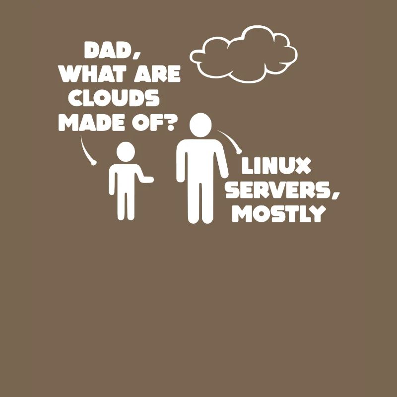 Funny Cloud Computing Papa Et Fils