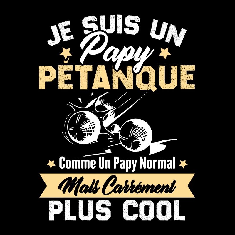 Un Papy Pétanque Comme Un Papy Normal