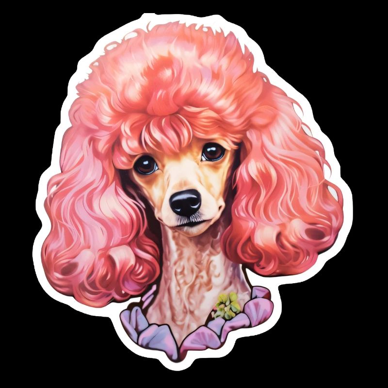 Poodle curly