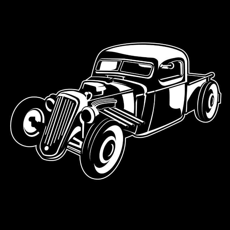 Hot Rod / Rat Rod 08_white