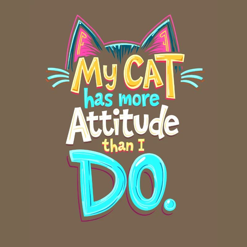 MON CHAT A PLUS D’ATTITUDE QUE MOI