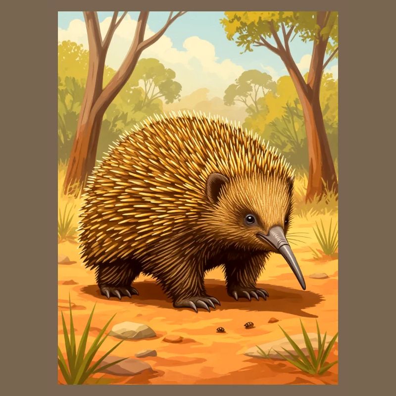 Echidna A spiny wanderer with ancient charm