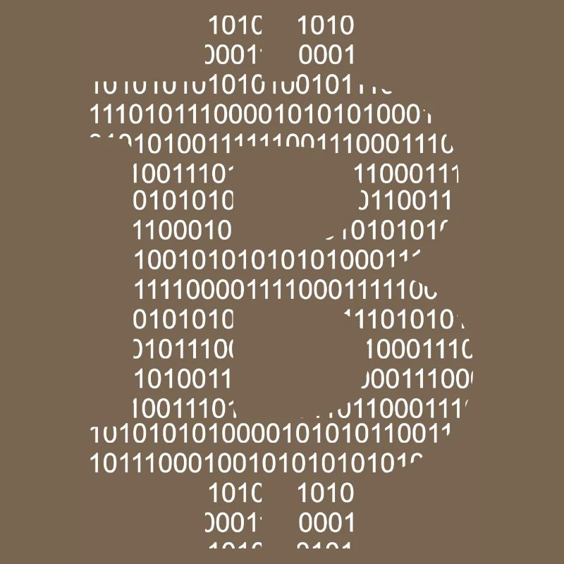 Bitcoin binary logo