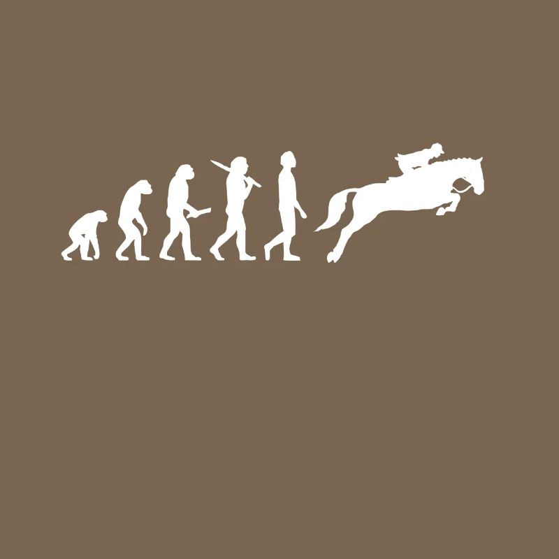 Evolution équestre de saut d'obstacles