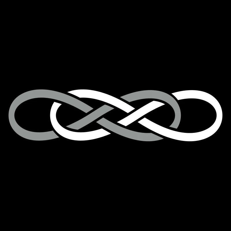 Double symbole de l'infini