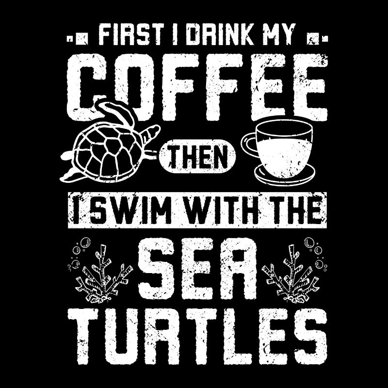Café et baignade avec les tortues de mer