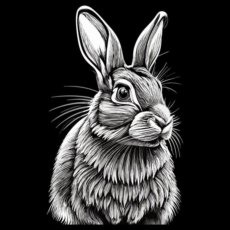 Rabbit Portrait