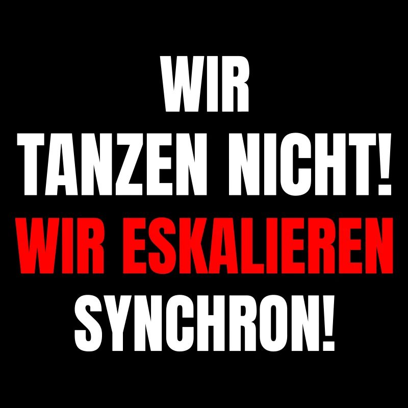 We don't dance! We escalate synchronously!