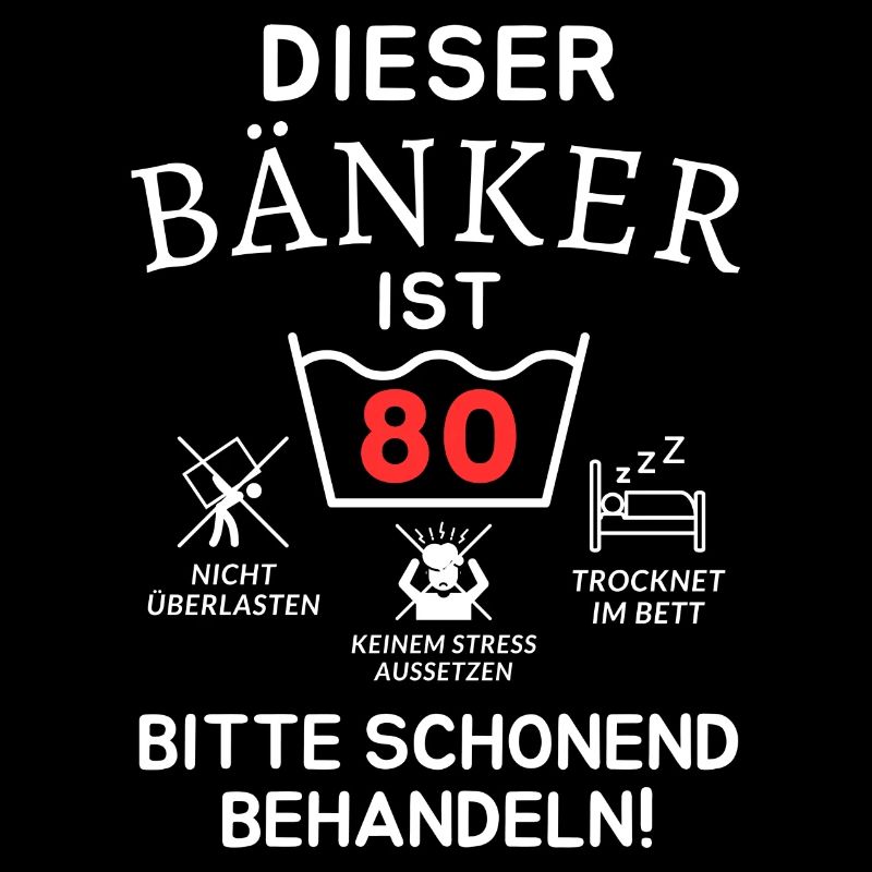 Ce banquier a 80 ans. Traitez en douceur