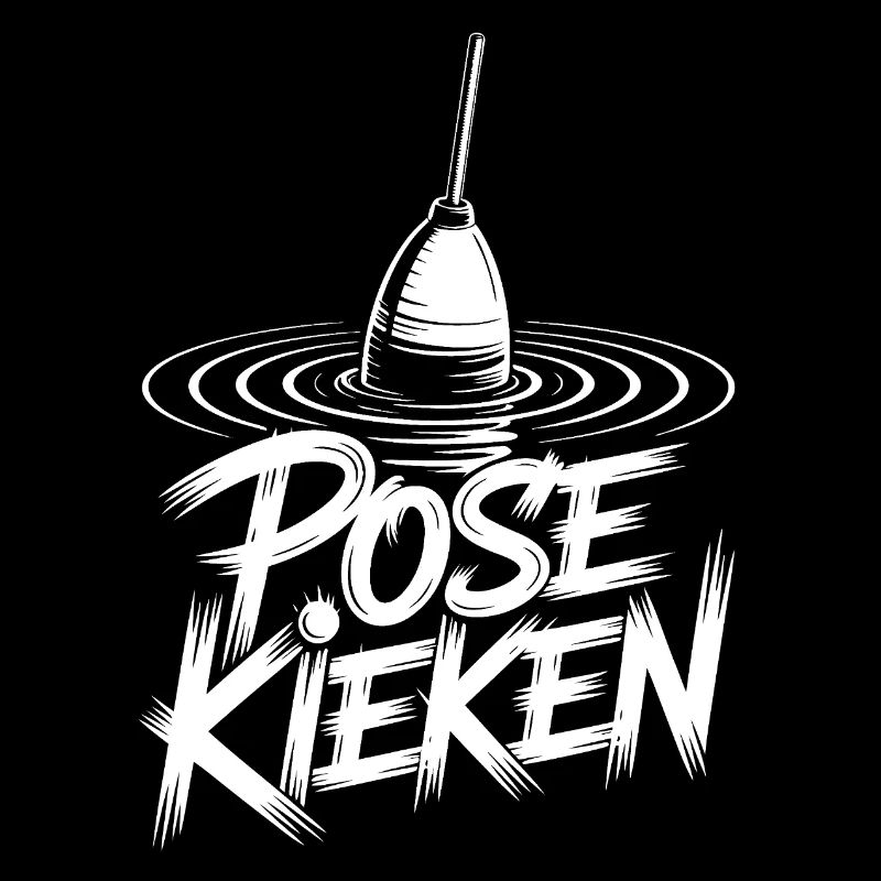 Humour de la posture de pêche
