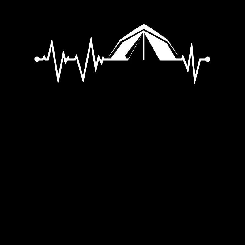 Camping tent heartbeat