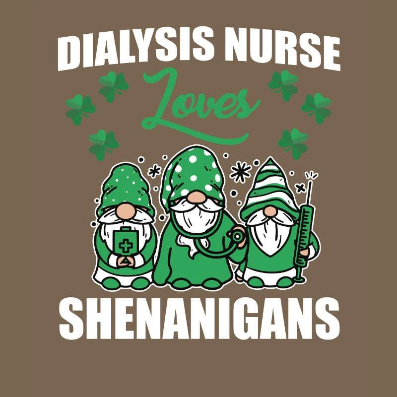 Drôle d’infirmière en dialyse Saint-Patrick